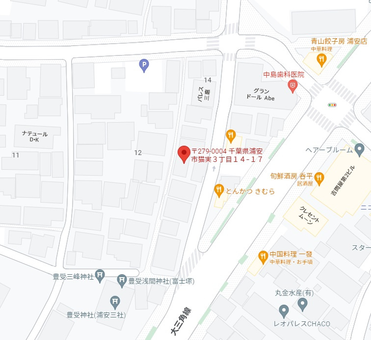 ローズアパートQ52の地図