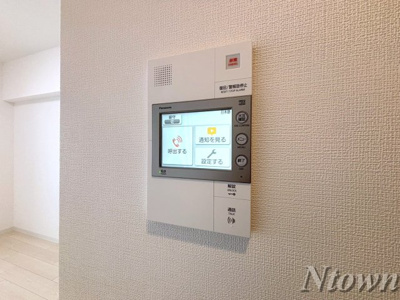 【セキュリティ】 | ディアレイシャス名古屋太閤通Ⅳ | モニター付きです