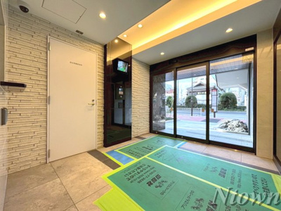 【エントランス】 | ディアレイシャス名古屋太閤通Ⅳ | 毎日通るエントランスはこのようになっています