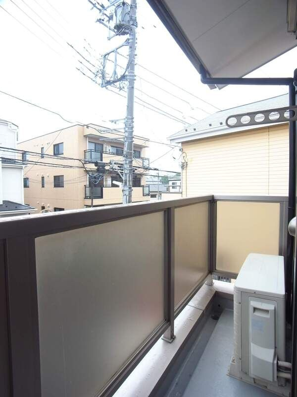 リリックコート長島Ⅱのバルコニー