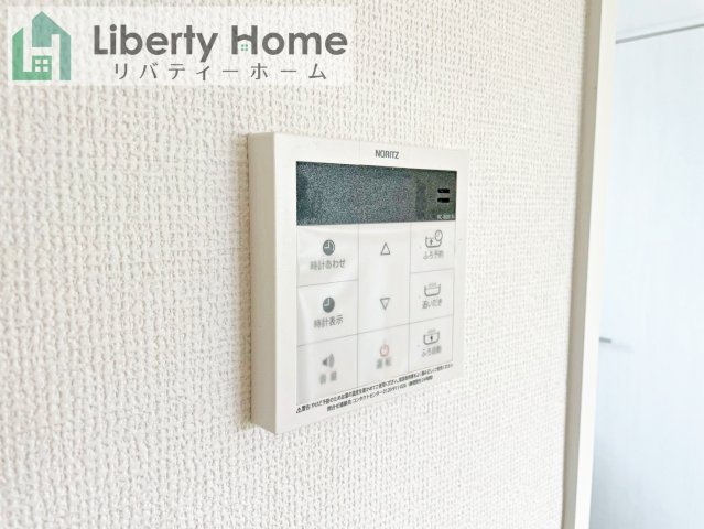 ひたちなか市足崎　新築戸建　D号棟の発電・温水設備