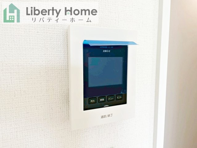 ひたちなか市足崎　新築戸建　D号棟のセキュリティ