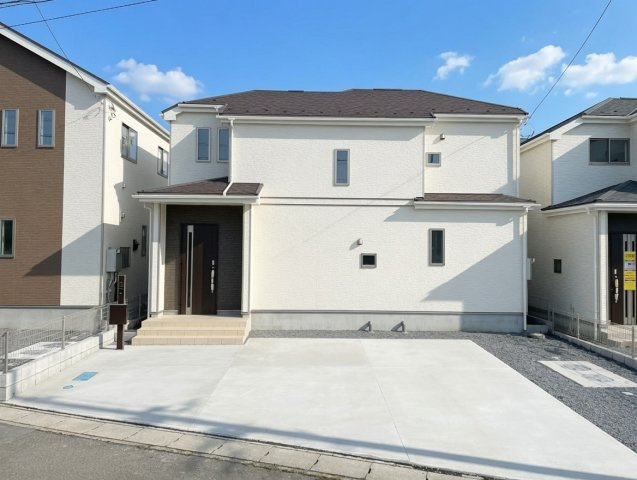ひたちなか市足崎　新築戸建　D号棟の外観