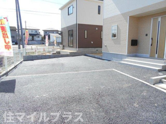 【駐車場】 | 須賀川市和田新築一戸建て4棟 | 駐車場に車を止められます