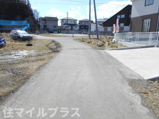 【前面道路含む現地写真】 | 須賀川市和田新築一戸建て4棟 | 前面道路含む現地写真です