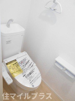 【トイレ】 | 須賀川市和田新築一戸建て4棟 | シンプルで使いやすいトイレです