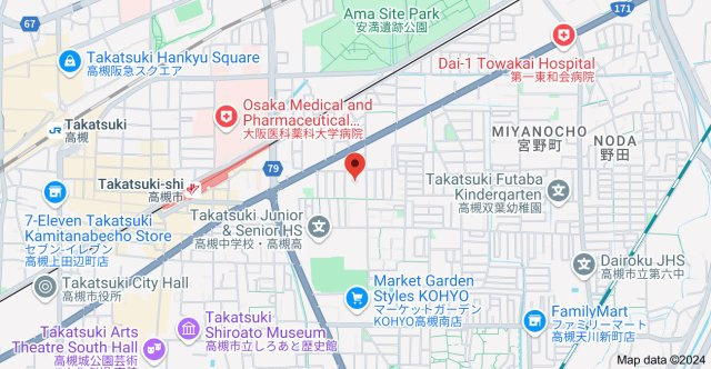 レ・ジェイド高槻南松原TheFrontの地図