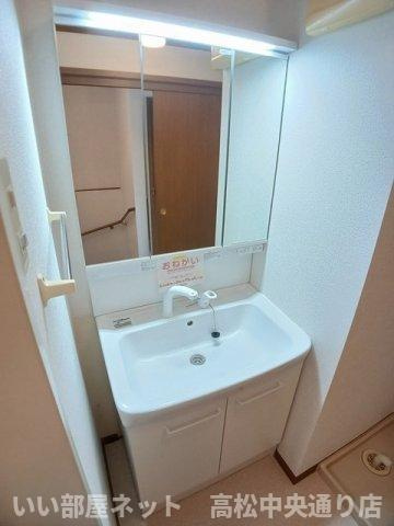 【洗面所】 | コーポフォレストⅡ　Ａ