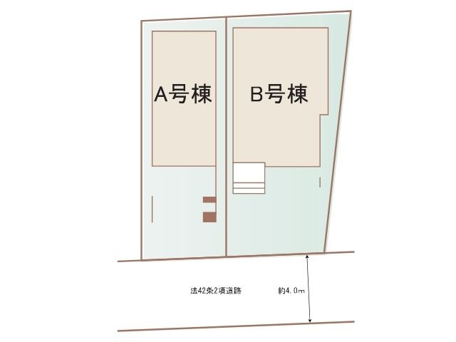 東武東上線「鶴瀬」駅徒歩11分／A号棟/LDK16.87畳/3階建/カースペース有の区画図