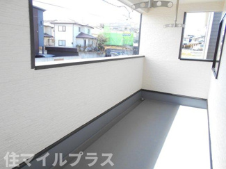 【バルコニー】 | 須賀川市和田新築一戸建て4棟 | お洗濯にも便利なバルコニー付き