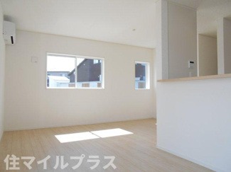 【居間・リビング】 | 須賀川市和田新築一戸建て4棟 | ゆったり過ごせる居間です