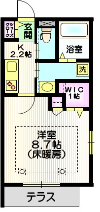 パークメゾン高鼻の間取り