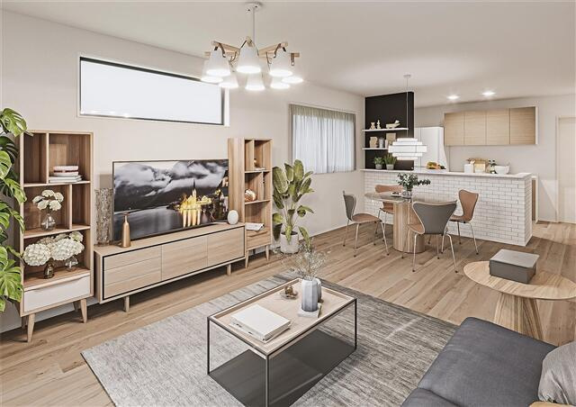 柏市つくしが丘１丁目戸建のロビー|写真はＣＧイメージです。 