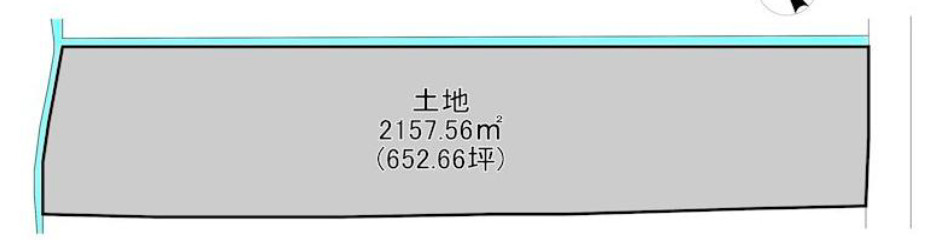 守山市今市町の事業用地の区画図