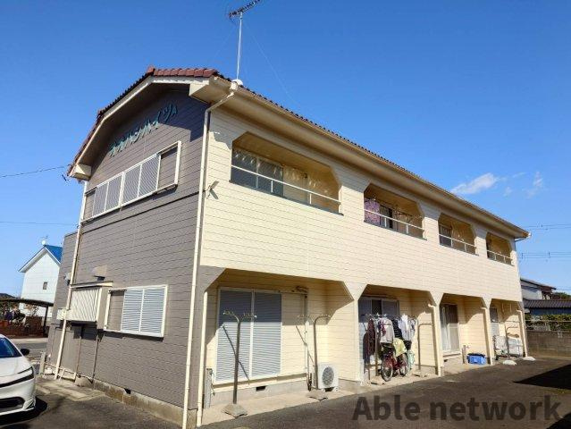 オオハシハイツＡ棟の外観