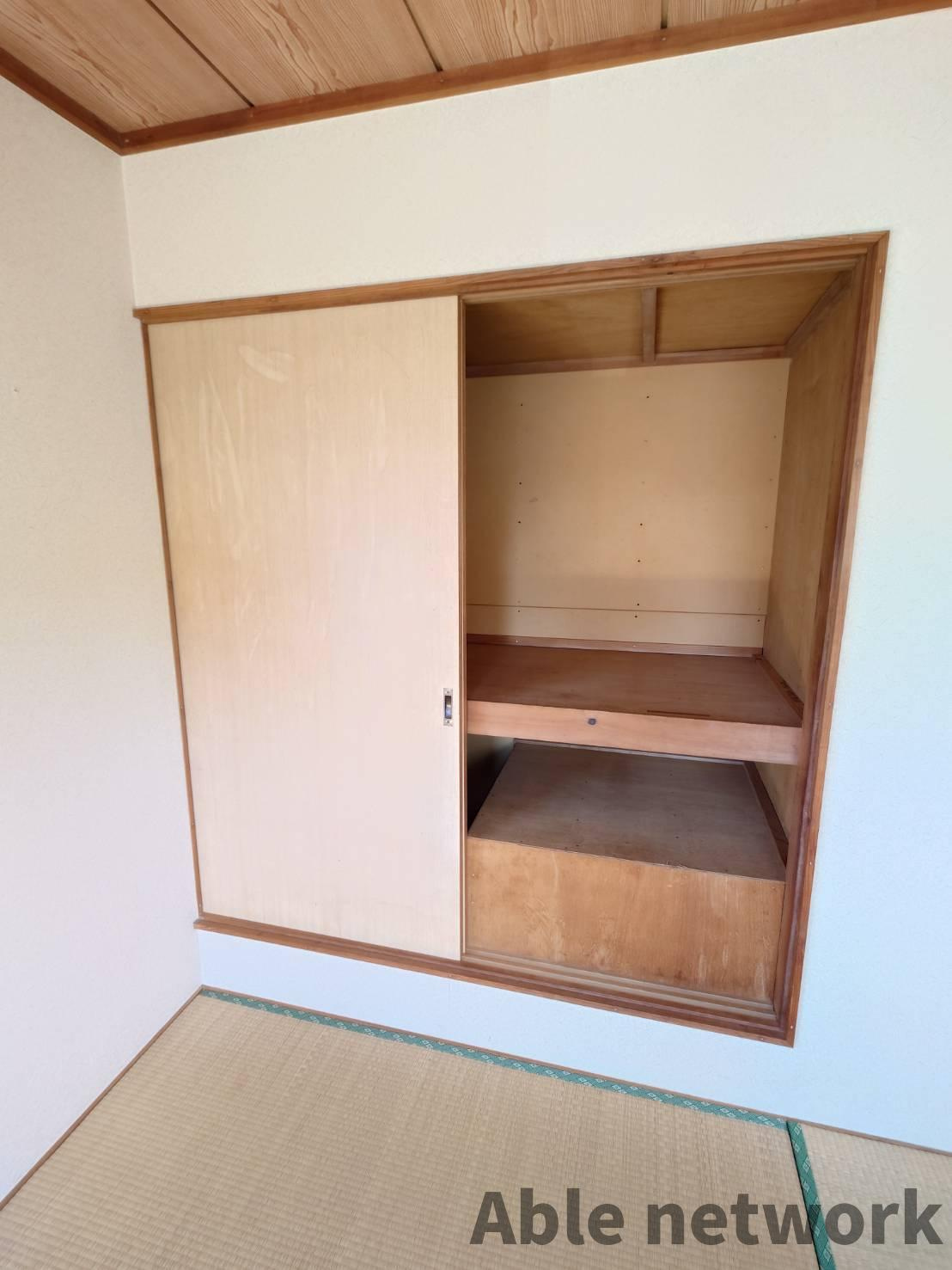 オオハシハイツＡ棟の収納|収納多数