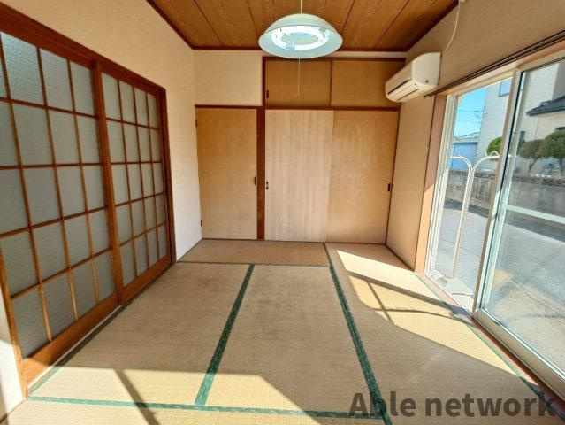 オオハシハイツＡ棟の和室|和室6帖