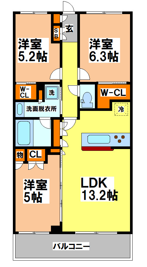 武蔵野市境１丁目の賃貸マンション