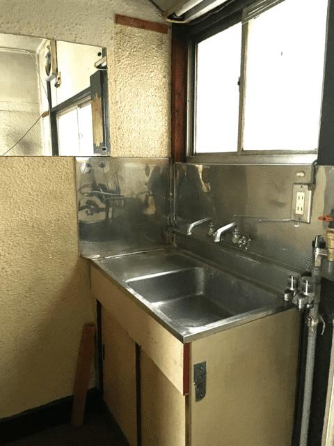 築地場外市場１棟ビルのキッチン| 
