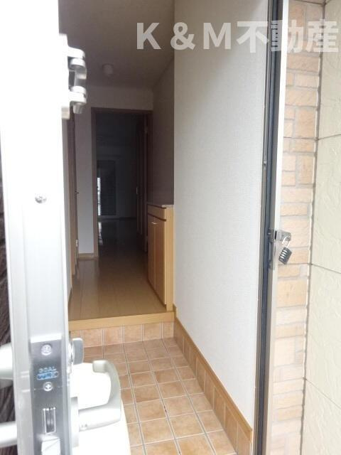 バージェ・リーオの玄関|きれいな玄関です