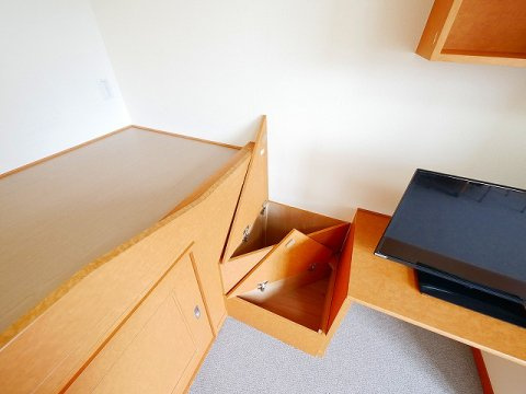レオパレスゆとり　天理の寝室|ゆとりの広さです