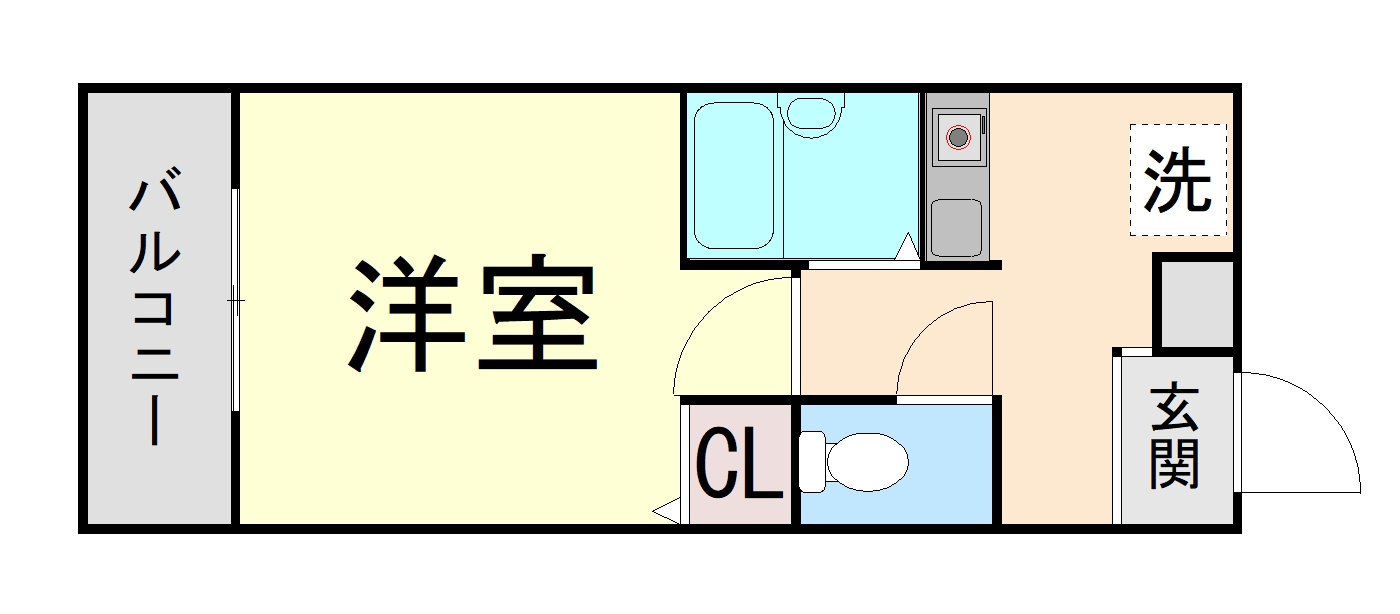 ヴィバーチェ六甲の間取り
