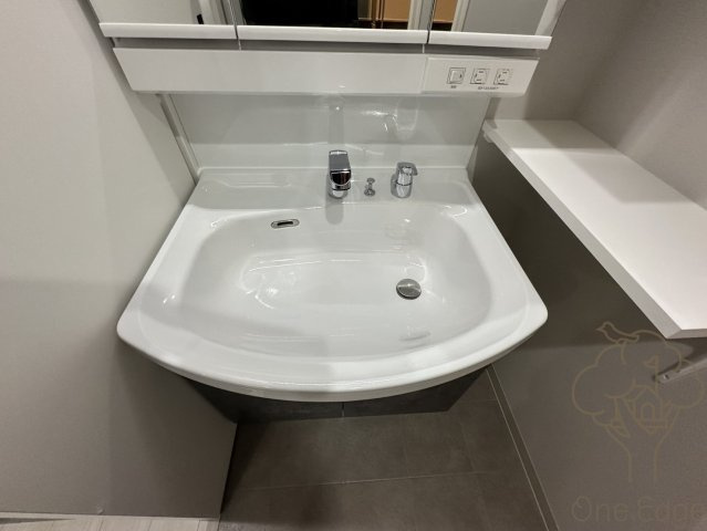 Alivis三国本町の洗面所