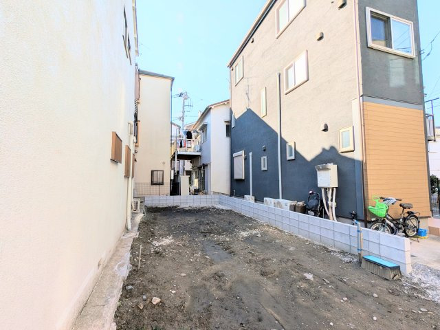 墨田区八広４丁目の新築戸建の外観|～現地外観写真～