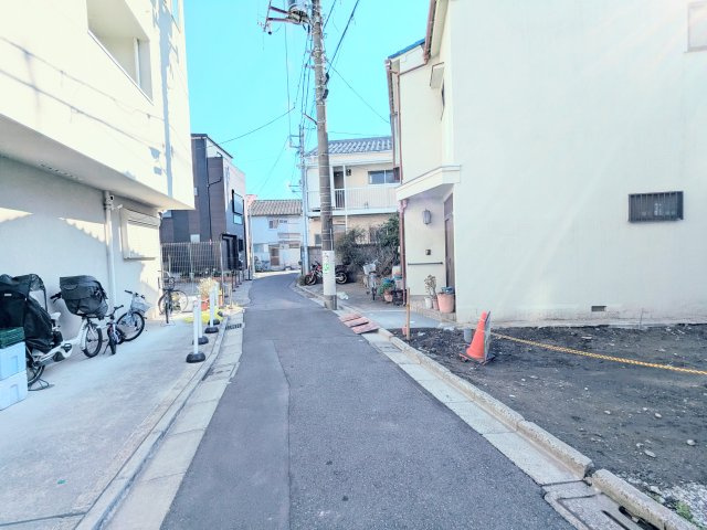 墨田区八広４丁目の新築戸建の前面道路含む現地写真|～前面道路含む現地写真～