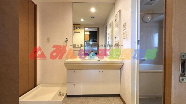 エバーライフネアシティ久留米壱番館の洗面所