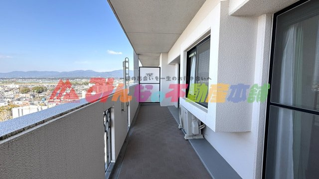 エバーライフネアシティ久留米壱番館のバルコニー