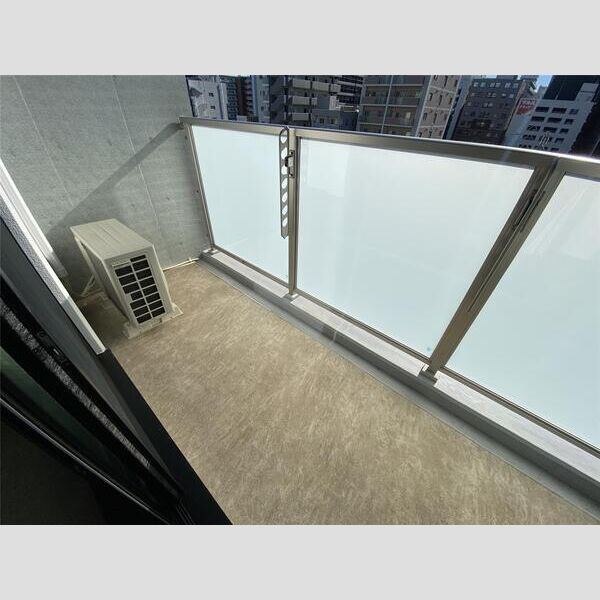 シエルエックスのバルコニー