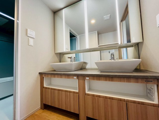 MJR熊本ゲートタワー／26階の独立洗面台