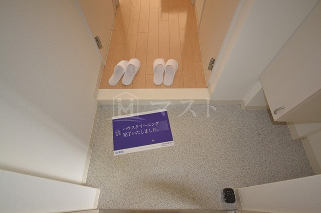 エクセルシア天神橋の玄関