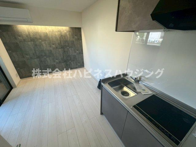 柏市旭町２丁目のアパートのキッチン