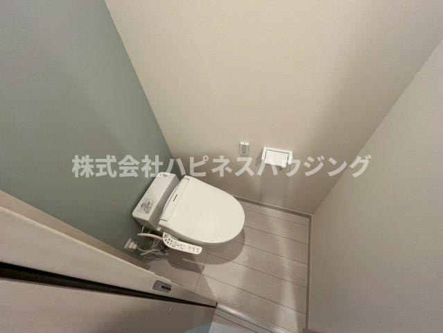柏市旭町２丁目のアパートのトイレ