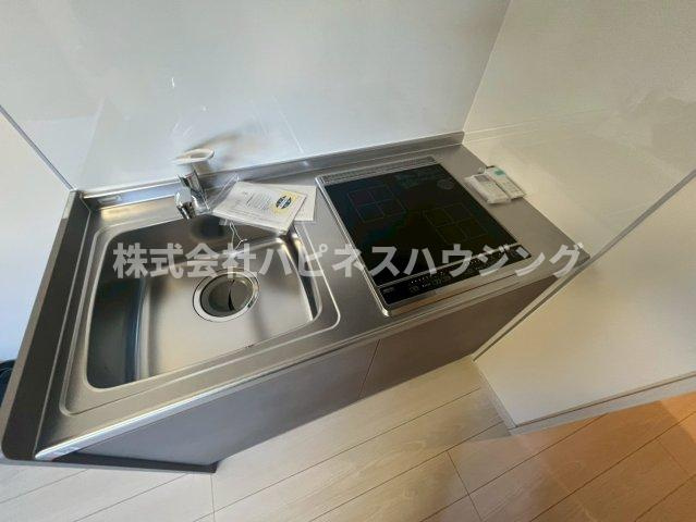 柏市旭町２丁目のアパートのキッチン
