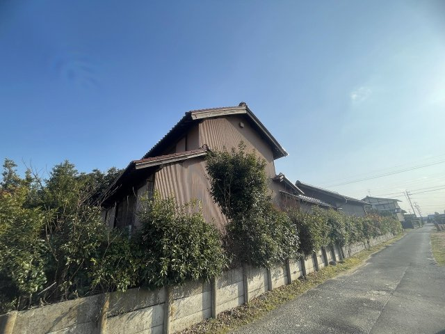 【周辺】 | 羽島市堀津町売土地 | 西側の道路です。こちらは但書道路として許可申請が必要となります。