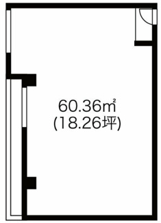 【間取り】 | 四ツ橋中央ビル（テナント） | 四ツ橋中央ビル（テナント）　間取り
