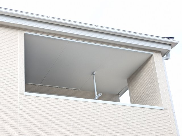 第2　土浦市並木　新築戸建　2号棟のバルコニー