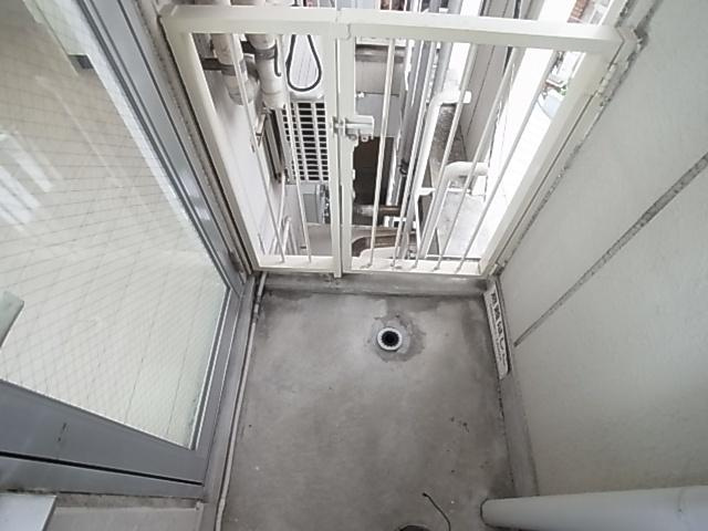 マンションみやけのバルコニー