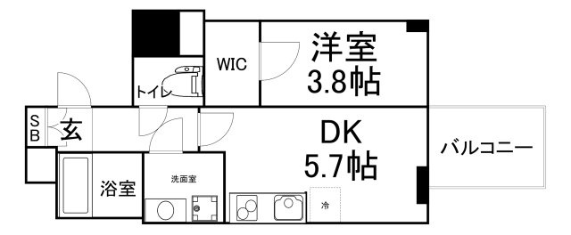 【間取り】 | RISING Maison本町橋