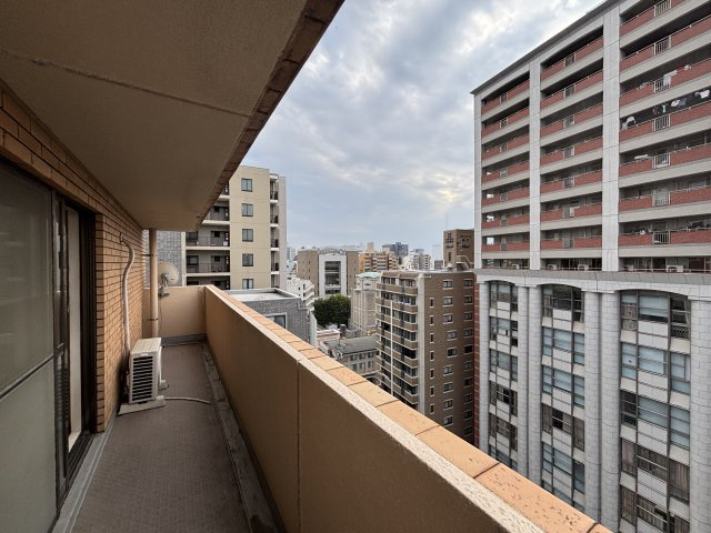 ライオンズマンション橋本町のバルコニー