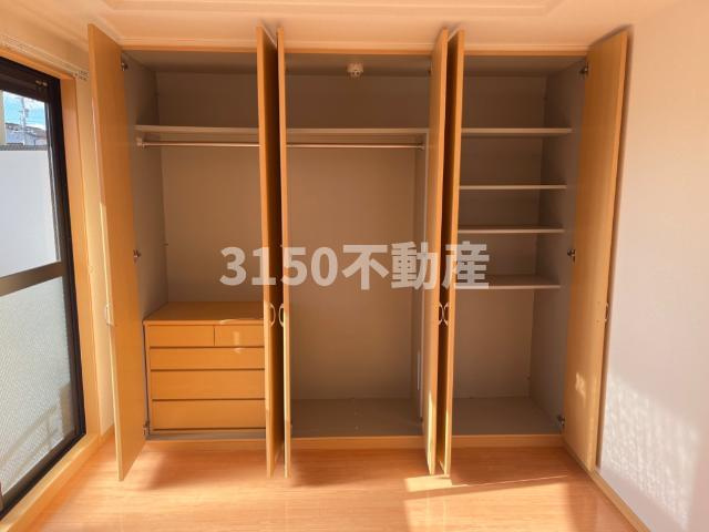 Ｇ ・Residenceの収納|洋室クローゼット
