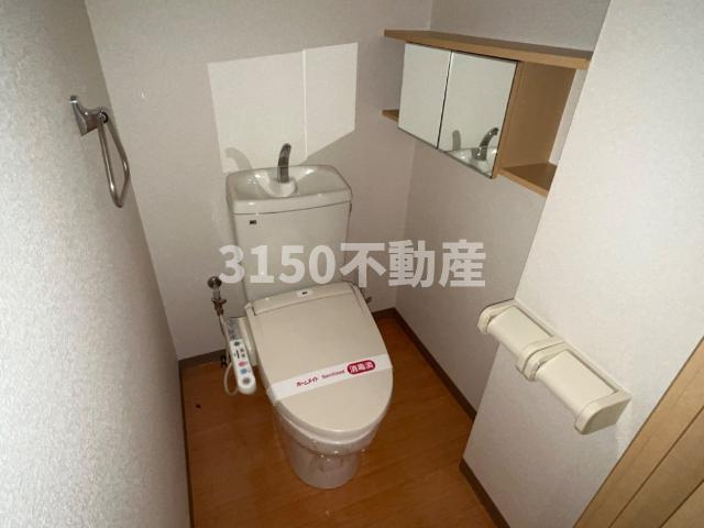 Ｇ ・Residenceのトイレ|シャワー付トイレ