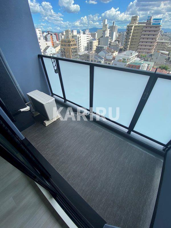 グランパシフィック今里innovationのバルコニー