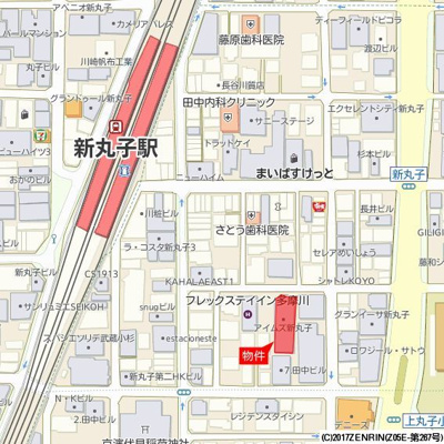 【地図】 | アイムズ新丸子