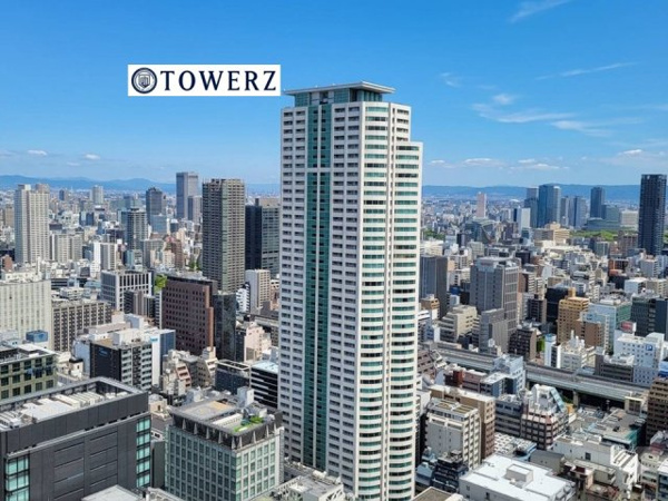 【外観】 | 【外観】この美しさは都市の共有財産！！堂々としてしかも優雅！住友不動産の大阪市1号タワーマンション！
