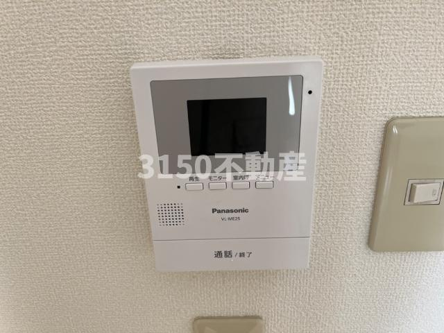 メゾンドカパーニュＢのセキュリティ|モニター付インターホン