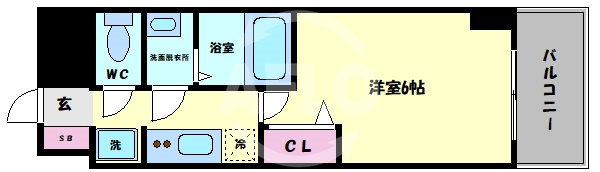 スプランディッド天王寺パークサイドの間取り|スプランディッド天王寺パークサイド　間取り